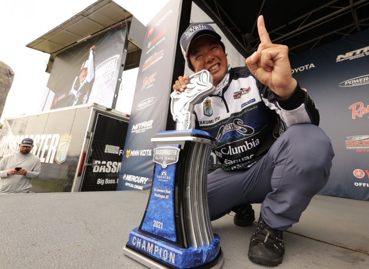 Taku Ito Earns Bassmaster Elite Series Win At St. Lawrence River Wildbat